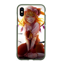 Чехол iPhone XS Max матовый Touhou Project Flandre Scarlet Joy