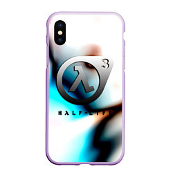 Чехол iPhone XS Max матовый Half life 3 is coming, цвет: 3D-сиреневый