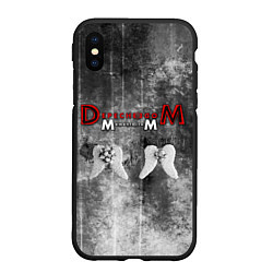 Чехол iPhone XS Max матовый Depeche Mode - Memento Mori gothic, цвет: 3D-черный