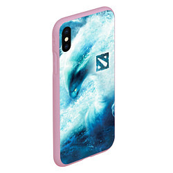 Чехол iPhone XS Max матовый Dota 2 - Morphling, цвет: 3D-розовый — фото 2