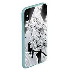 Чехол iPhone XS Max матовый Sousou no Frieren, цвет: 3D-мятный — фото 2