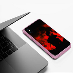 Чехол iPhone XS Max матовый Save your tears, цвет: 3D-розовый — фото 2