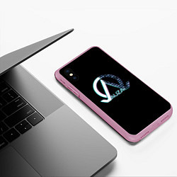 Чехол iPhone XS Max матовый Ninja Kamui Auza, цвет: 3D-розовый — фото 2