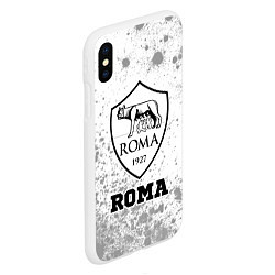 Чехол iPhone XS Max матовый Roma sport на светлом фоне, цвет: 3D-белый — фото 2