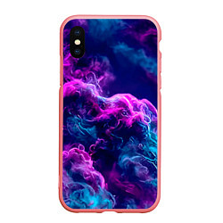 Чехол iPhone XS Max матовый Огонь инферно - inferno oroginal, цвет: 3D-баблгам