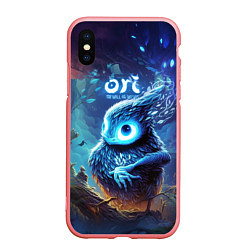 Чехол iPhone XS Max матовый Сова Ku Ori and the Will of the Wisps, цвет: 3D-баблгам