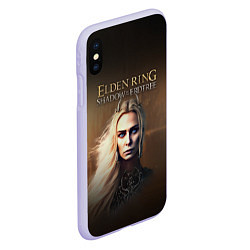 Чехол iPhone XS Max матовый Elden ring - Middle Ages, цвет: 3D-светло-сиреневый — фото 2