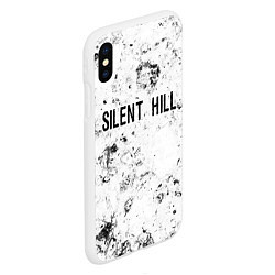 Чехол iPhone XS Max матовый Silent Hill dirty ice, цвет: 3D-белый — фото 2