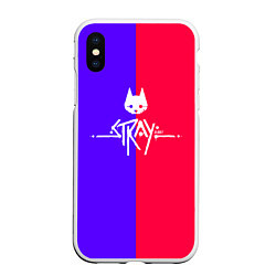 Чехол iPhone XS Max матовый Stray cat games