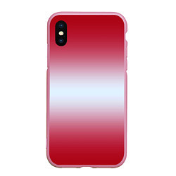 Чехол iPhone XS Max матовый Gradient color