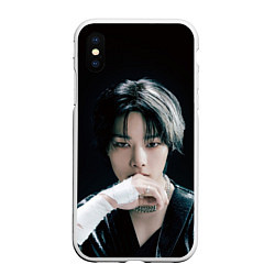 Чехол iPhone XS Max матовый Stray Kids I N Giant concept, цвет: 3D-белый