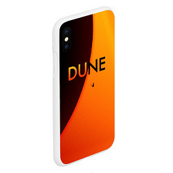 Чехол iPhone XS Max матовый Dune Arrakis, цвет: 3D-белый — фото 2