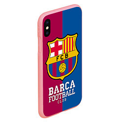 Чехол iPhone XS Max матовый Barca Football, цвет: 3D-баблгам — фото 2