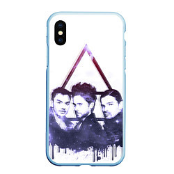 Чехол iPhone XS Max матовый 30 seconds to mars