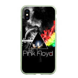 Чехол iPhone XS Max матовый Pink Floyd