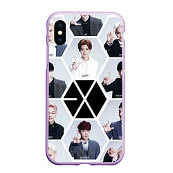 Чехол iPhone XS Max матовый EXO Boys