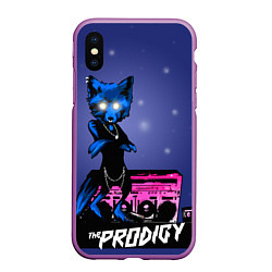 Чехол iPhone XS Max матовый The Prodigy: Night Fox