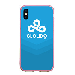 Чехол iPhone XS Max матовый Cloud 9