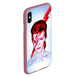 Чехол iPhone XS Max матовый Aladdin sane, цвет: 3D-малиновый — фото 2