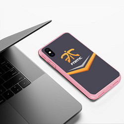 Чехол iPhone XS Max матовый Fnatic Arrows, цвет: 3D-баблгам — фото 2