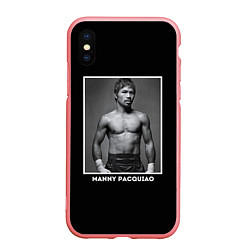 Чехол iPhone XS Max матовый Manny Pacquiao: Photo