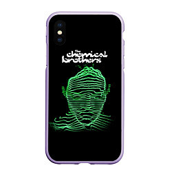 Чехол iPhone XS Max матовый Chemical Brothers: Acid lines