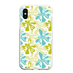 Чехол iPhone XS Max матовый Гавайская, цвет: 3D-белый