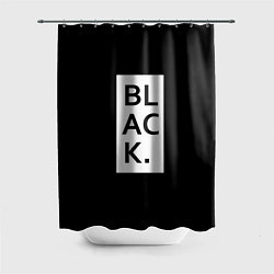 Шторка для ванной Black