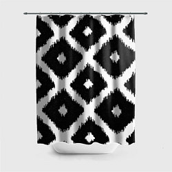 Шторка для душа Mesh, цвет: 3D-принт