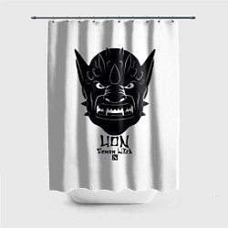 Шторка для ванной Lion: Demon Witch