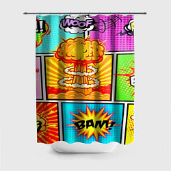 Шторка для ванной Pop Art