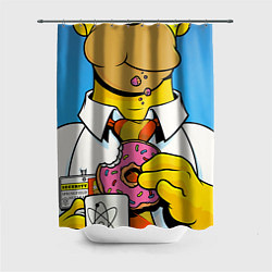 Шторка для ванной Homer with donut