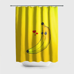 Шторка для ванной Just Banana (Yellow)