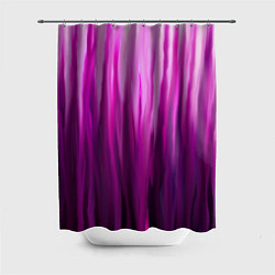 Шторка для ванной Фиолетово-черные краски