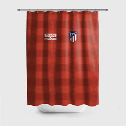 Шторка для ванной Atletico Madrid: Red Ellipse