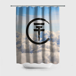 Шторка для ванной Tokio Hotel: Clouds