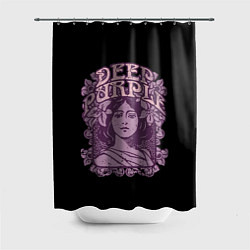 Шторка для душа Deep Purple, цвет: 3D-принт