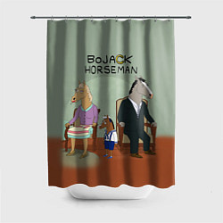Шторка для ванной BoJack Horseman