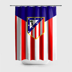 Шторка для душа FC Atletico Madrid, цвет: 3D-принт