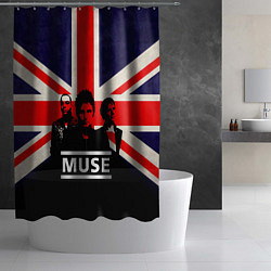 Шторка для душа Muse UK, цвет: 3D-принт — фото 2