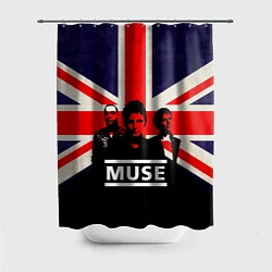 Шторка для душа Muse UK, цвет: 3D-принт