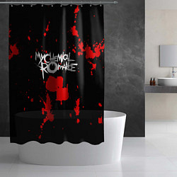Шторка для душа My Chemical Romance, цвет: 3D-принт — фото 2