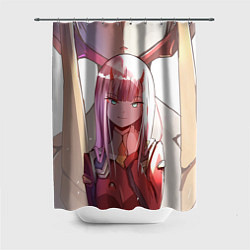 Шторка для душа Darling in the FranXX, цвет: 3D-принт