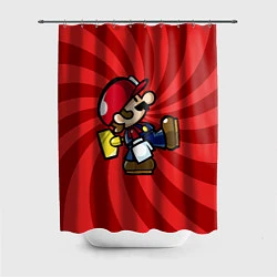 Шторка для ванной Super Mario: Red Illusion