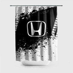 Шторка для душа Honda: Black Spray, цвет: 3D-принт
