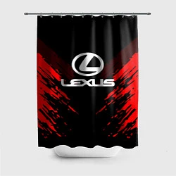 Шторка для ванной Lexus: Red Anger
