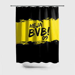 Шторка для душа Heja BVB 09, цвет: 3D-принт
