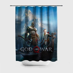 Шторка для душа God of War, цвет: 3D-принт