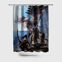 Шторка для ванной Monster Hunter: World