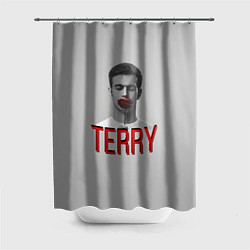 Шторка для душа Terry Face, цвет: 3D-принт